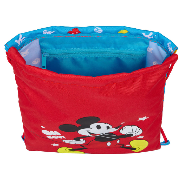 Geantă Rucsac cu Bretele Mickey Mouse Clubhouse Fantastic Albastru Roșu 26 x 34 x 1 cm