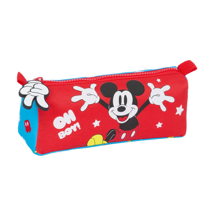 Penar Școlar Mickey Mouse Clubhouse Fantastic Albastru Roșu 21 x 8 x 7 cm