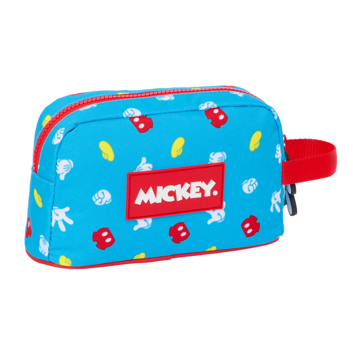 Geantă Termoizolantă pentru Gustări Mickey Mouse Clubhouse Fantastic Albastru Roșu 21.5 x 12 x 6.5 cm