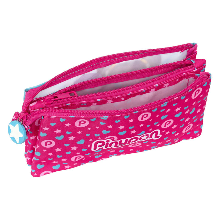 Penar dublu Pinypon Albastru Roz 22 x 12 x 3 cm