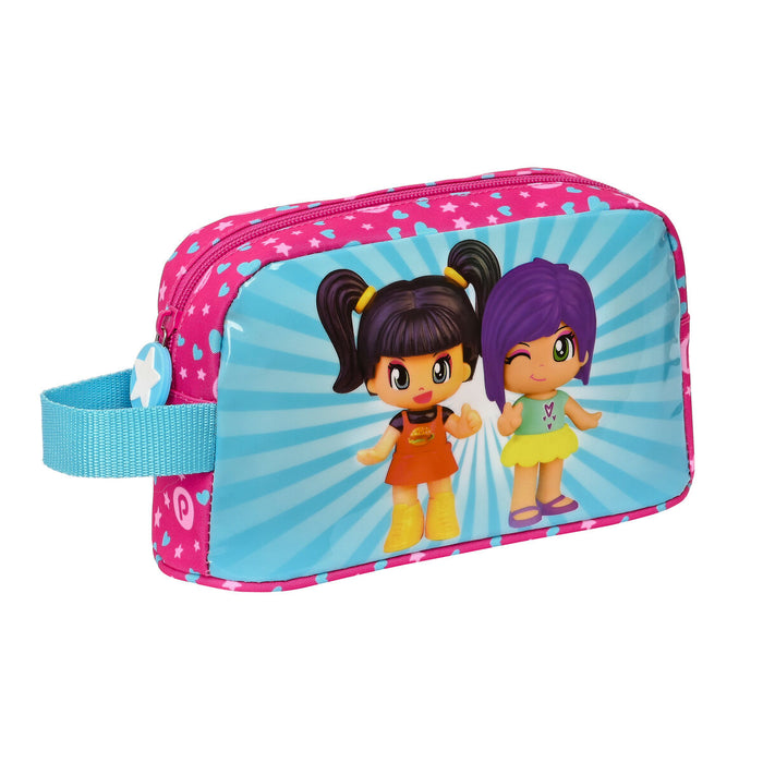 Cutie pentru prânz Pinypon Albastru Roz 21.5 x 12 x 6.5 cm