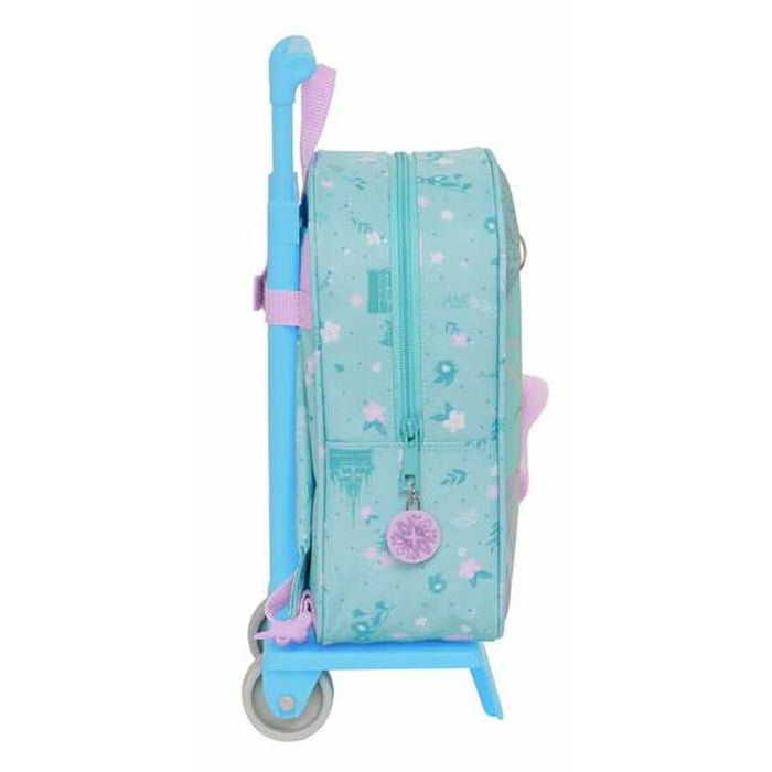 Ghiozdan cu Roți Frozen Hello Spring Albastru 22 x 27 x 10 cm