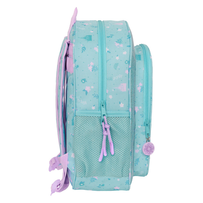 Ghiozdan Frozen Hello spring Albastru 32 X 38 X 12 cm