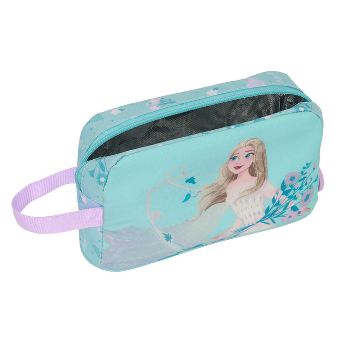 Geantă Termoizolantă pentru Gustări Frozen Hello spring Albastru 21.5 x 12 x 6.5 cm