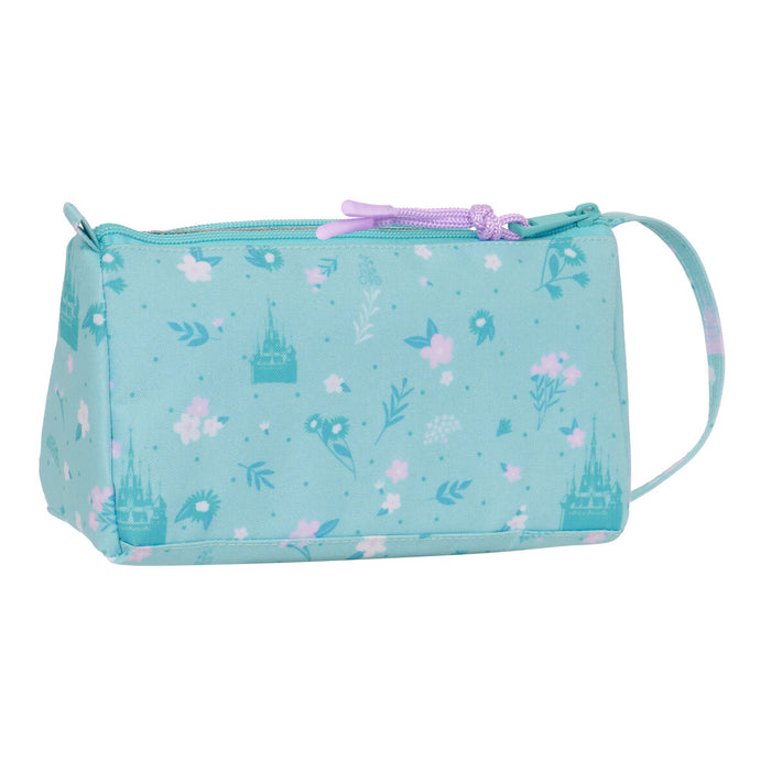 Penar cu Accesorii Frozen Hello spring Albastru deschis 20 x 11 x 8.5 cm (32 Piese)