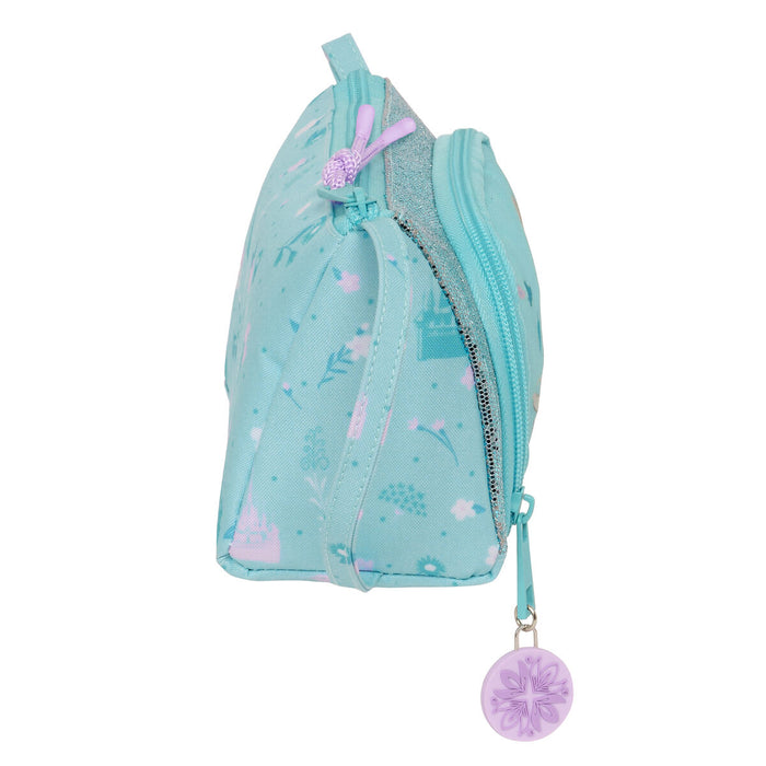 Penar cu Accesorii Frozen Hello spring Albastru deschis 20 x 11 x 8.5 cm (32 Piese)