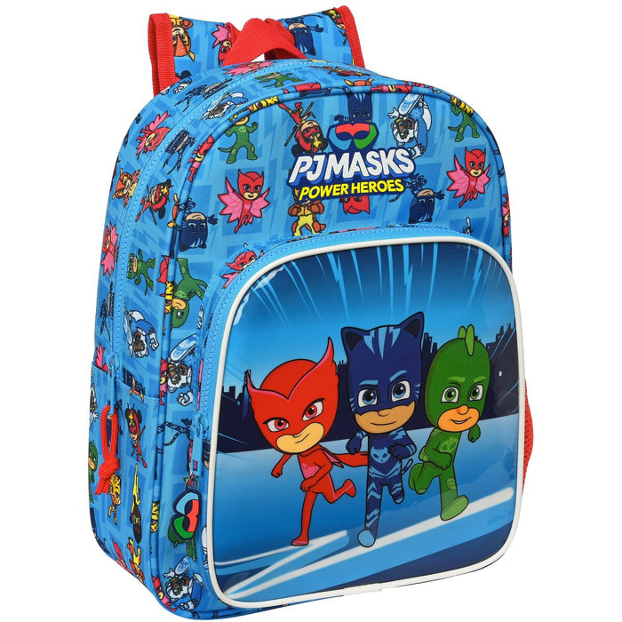 Ghiozdan PJ Masks 26 x 34 x 11 cm Albastru