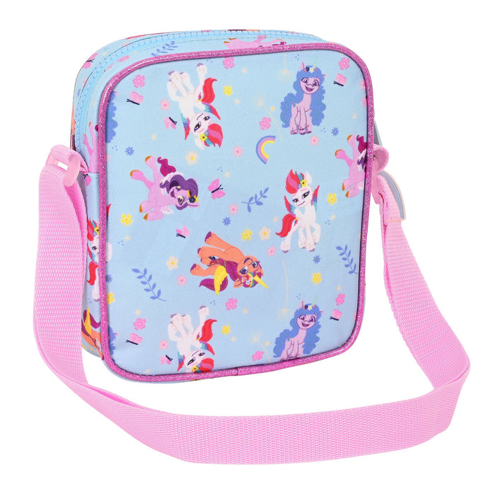 Geantă Bandulieră My Little Pony Wild & free Albastru Roz 16 x 18 x 4 cm
