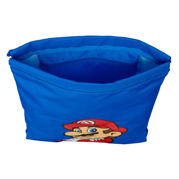 Geantă Rucsac cu Bretele Super Mario Play Albastru Roșu 26 x 34 x 1 cm