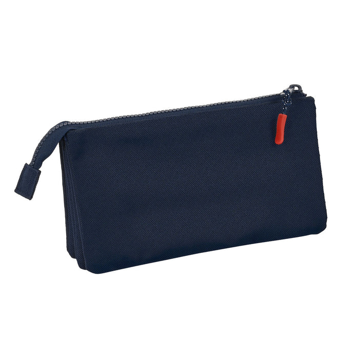 Penar triplu Munich Flash Bleumarin 22 x 12 x 3 cm