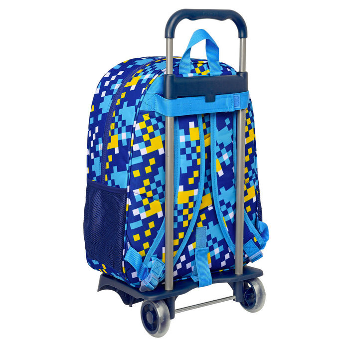 Ghiozdan cu Roți Sonic Speed Albastru 33 x 42 x 14 cm