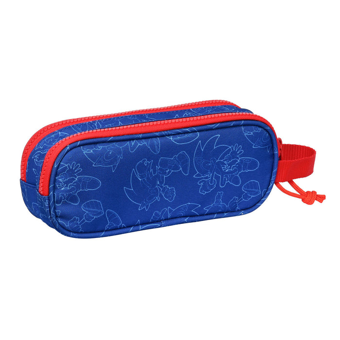 Penar dublu Sonic Let's roll Bleumarin 21 x 8 x 6 cm
