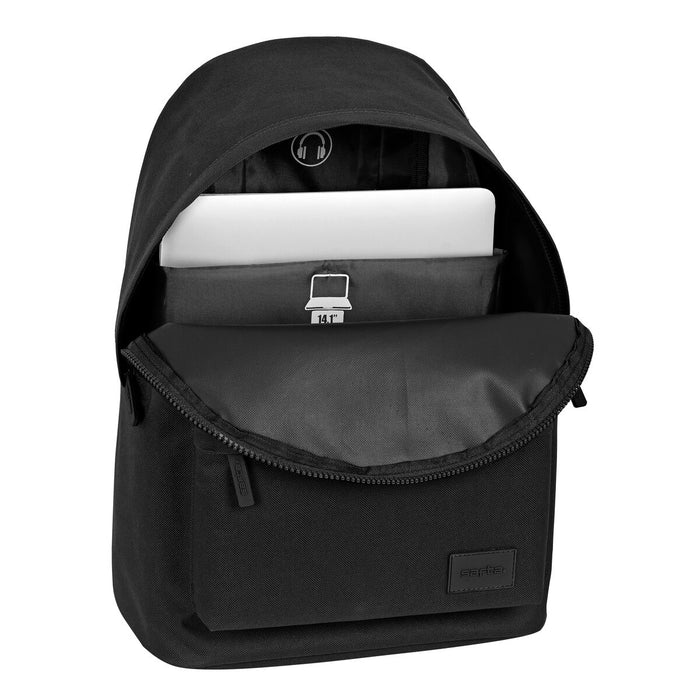 Ghiozdan Safta   31 x 41 x 16 cm Negru