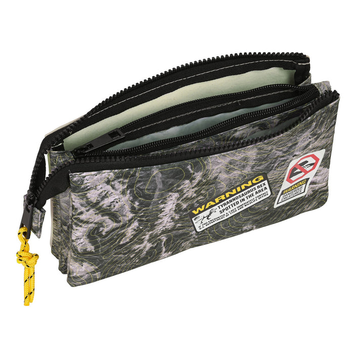 Penar dublu Jurassic World Warning Gri 22 x 12 x 3 cm