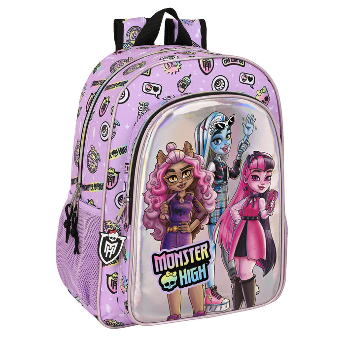 Ghiozdan Monster High Best boos Liliachiu 33 x 42 x 14 cm