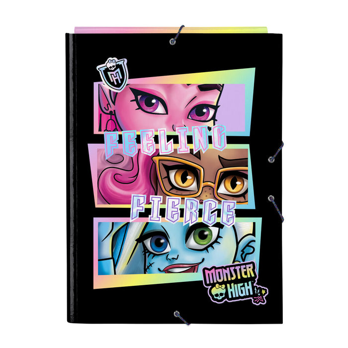 Dosar Monster High Creep Negru A4