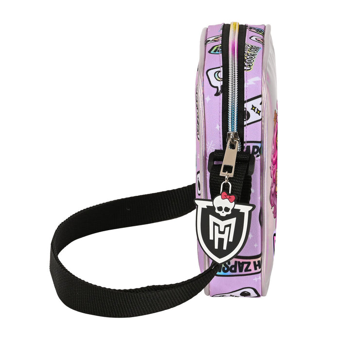 Geantă Bandulieră Monster High Best boos Liliachiu 16 x 18 x 4 cm