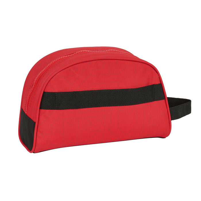 Trusă de Voiaj Sevilla Fútbol Club Negru Roșu Poliester 600D 28 x 18 x 10 cm