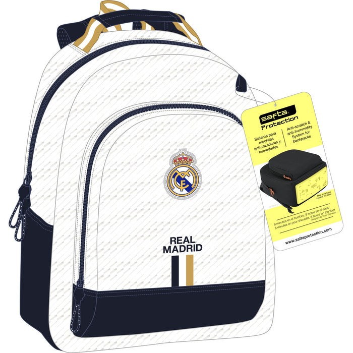 Ghiozdan Real Madrid C.F. Alb 32 x 42 x 15 cm