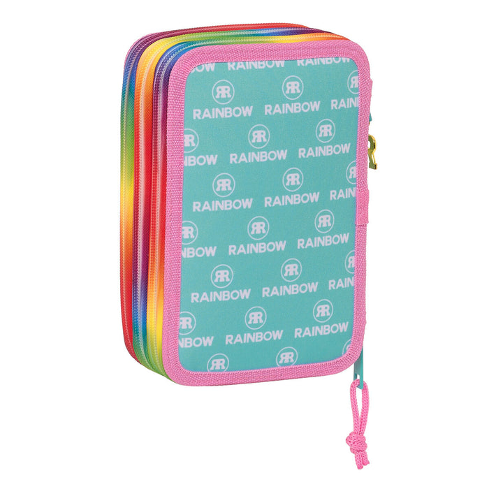 Penar Triplu Rainbow High Paradise Turquoise 12.5 x 19.5 x 5.5 cm (36 Piese)