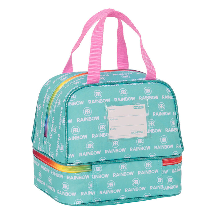 Cutie pentru prânz Rainbow High Paradise Turquoise 20 x 20 x 15 cm