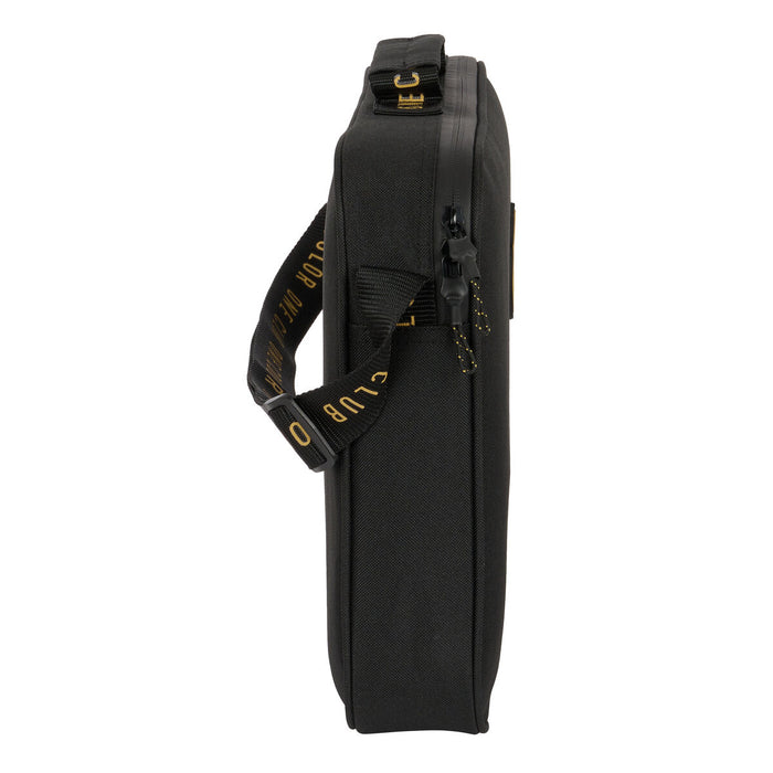 ghiozdan de școală Real Madrid C.F. Negru 38 x 28 x 6 cm