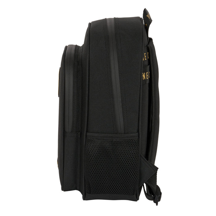 Ghiozdan Real Madrid C.F. Negru 27 x 33 x 10 cm