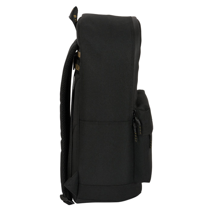 Ghiozdan Real Madrid C.F. Negru 31 x 47 x 15 cm