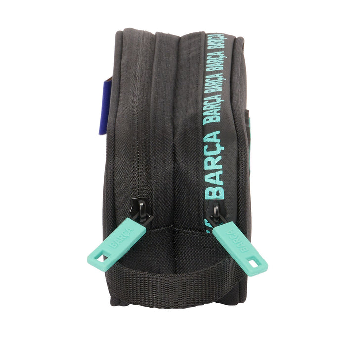 Penar dublu F.C. Barcelona Negru 21 x 8 x 6 cm