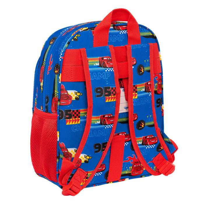 Ghiozdan Cars Race ready Albastru 27 x 33 x 10 cm