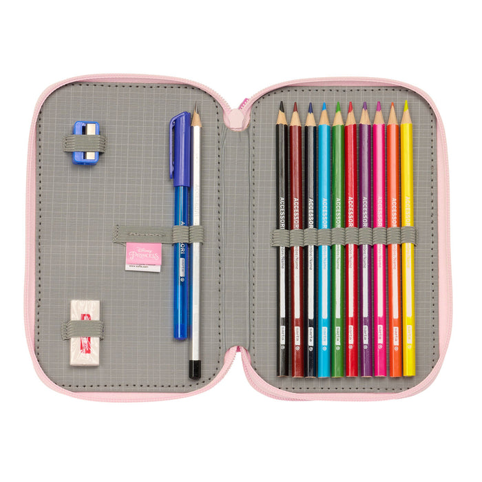 Creion dublu Princesses Disney Summer adventures Roz 12.5 x 19.5 x 4 cm (28 Piese)