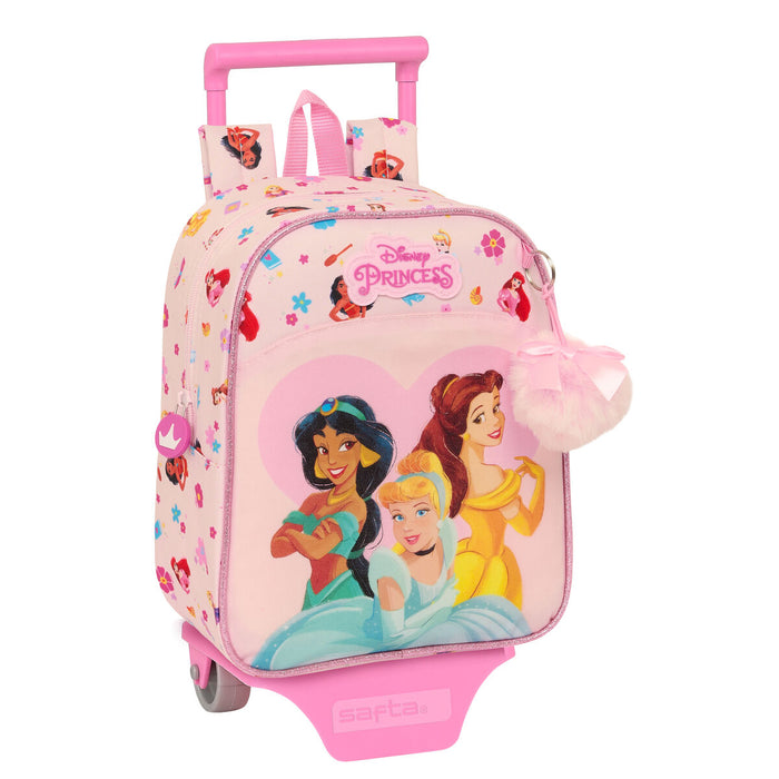 Ghiozdan cu Roți Princesses Disney Summer adventures Roz 22 x 27 x 10 cm