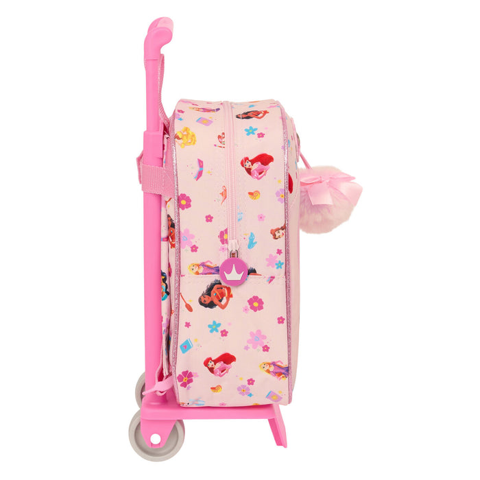 Ghiozdan cu Roți Princesses Disney Summer adventures Roz 22 x 27 x 10 cm