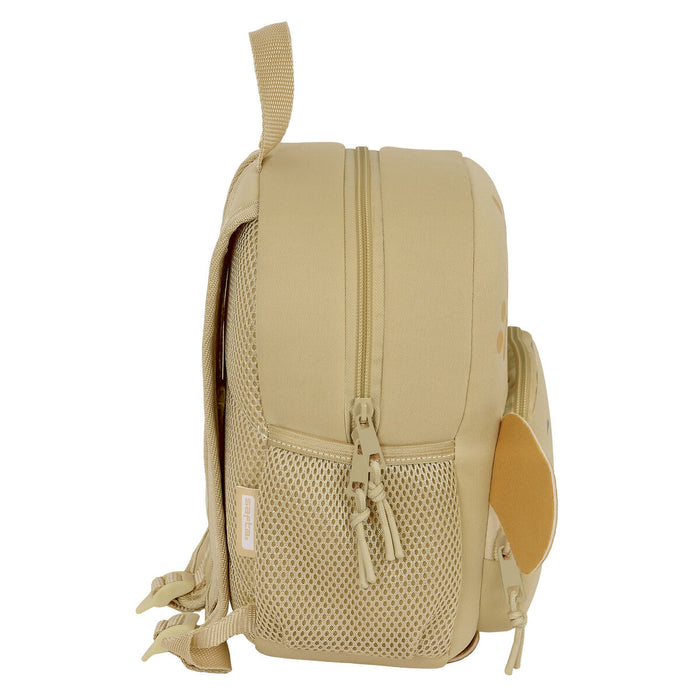 Rucsac pentru Copii Safta Câine Maro 20 x 25 x 9 cm