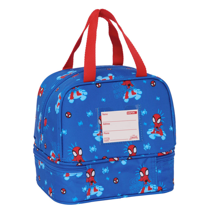 Cutie pentru prânz Spidey Albastru 20 x 20 x 15 cm