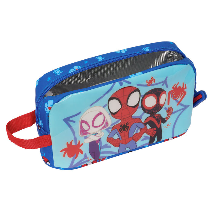 Geantă Termoizolantă pentru Gustări Spidey Albastru 21.5 x 12 x 6.5 cm