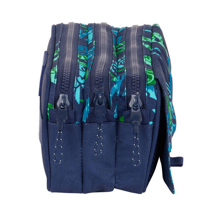 Penar triplu El Niño Glassy Bleumarin 21,5 x 10 x 8 cm