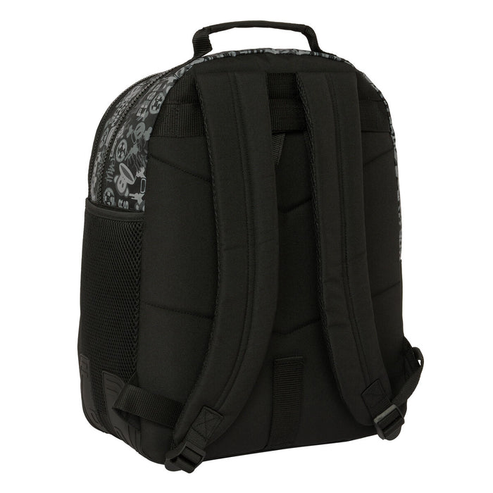 Ghiozdan Paul Frank Join the fun Negru 32 x 42 x 15 cm