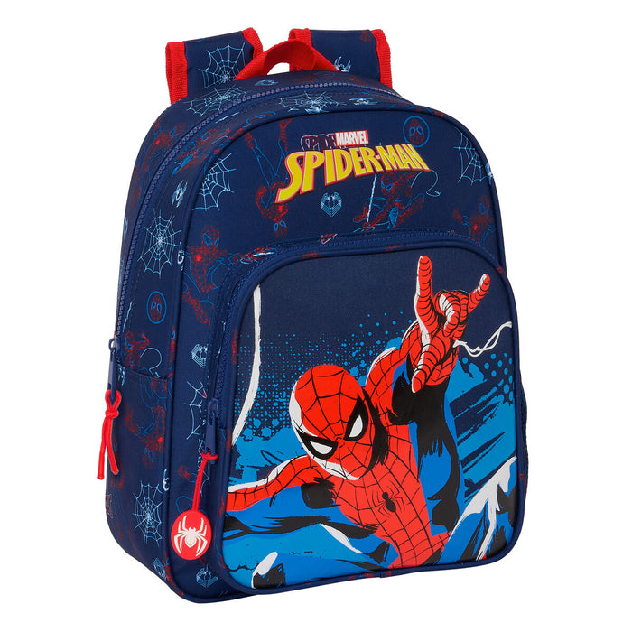 Ghiozdan Spider-Man Neon Bleumarin 27 x 33 x 10 cm