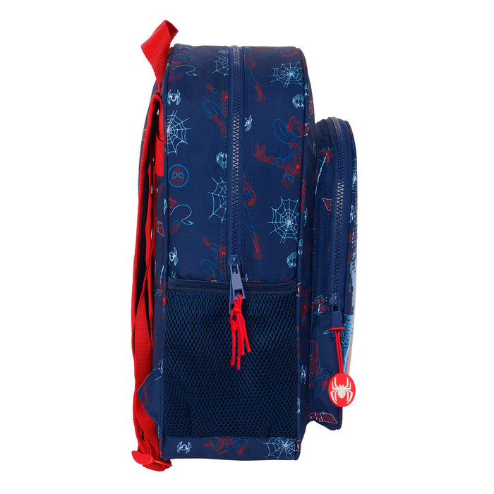 Ghiozdan Spider-Man Neon Bleumarin 32 X 38 X 12 cm