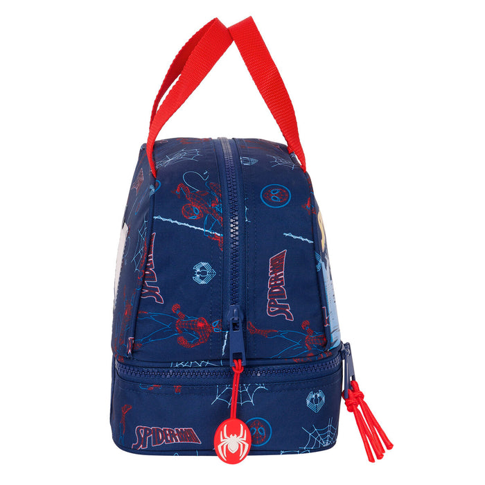 Cutie pentru prânz Spider-Man Neon Bleumarin 20 x 20 x 15 cm