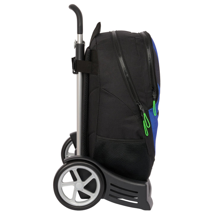 Ghiozdan cu Roți Kelme Royal Albastru Negru 32 x 44 x 16 cm