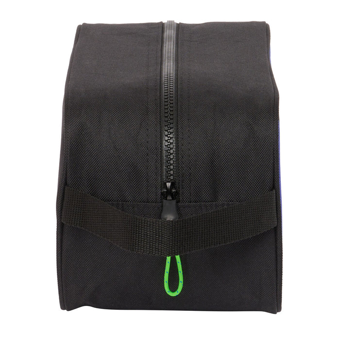 Geantă pentru Încălțăminte de Voiaj Kelme Royal Albastru Negru 29 x 15 x 14 cm