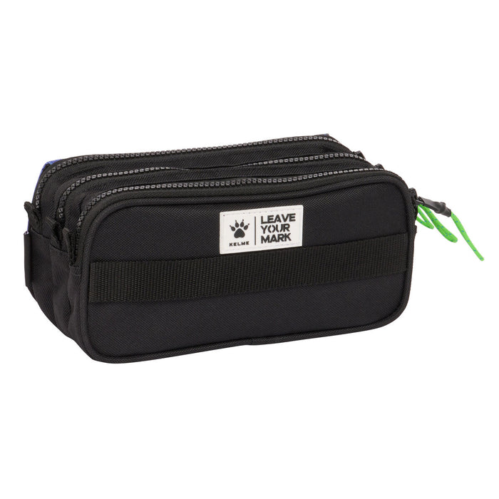 Penar triplu Kelme Royal Albastru Negru 21,5 x 10 x 8 cm