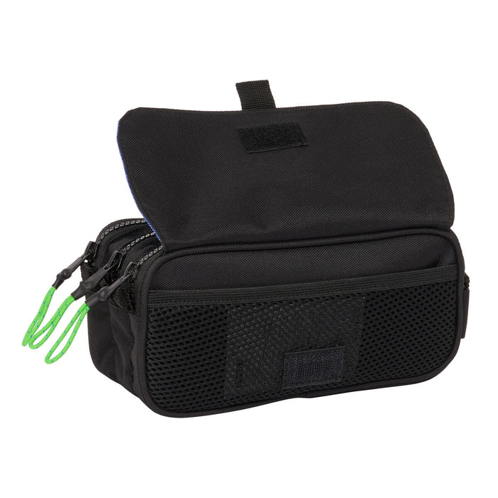 Penar triplu Kelme Royal Albastru Negru 21,5 x 10 x 8 cm