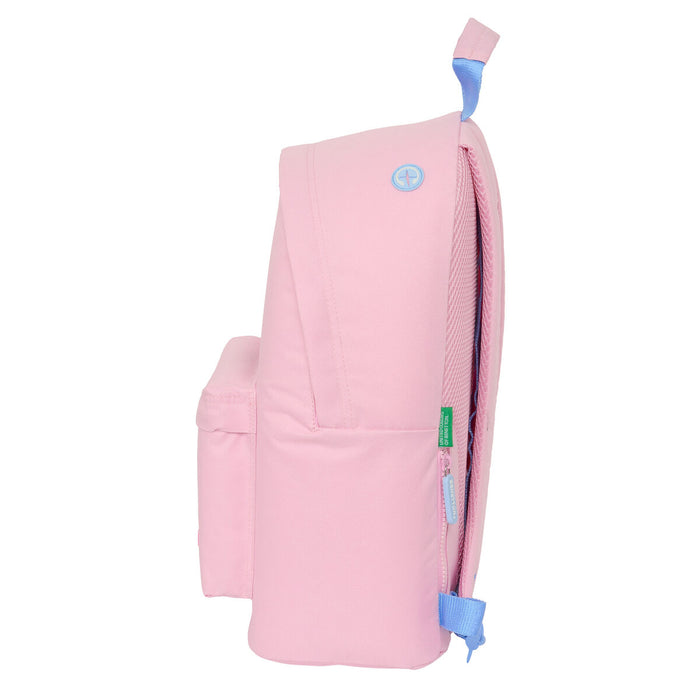 Rucsac pentru Laptop Benetton Pink Roz 31 x 41 x 16 cm