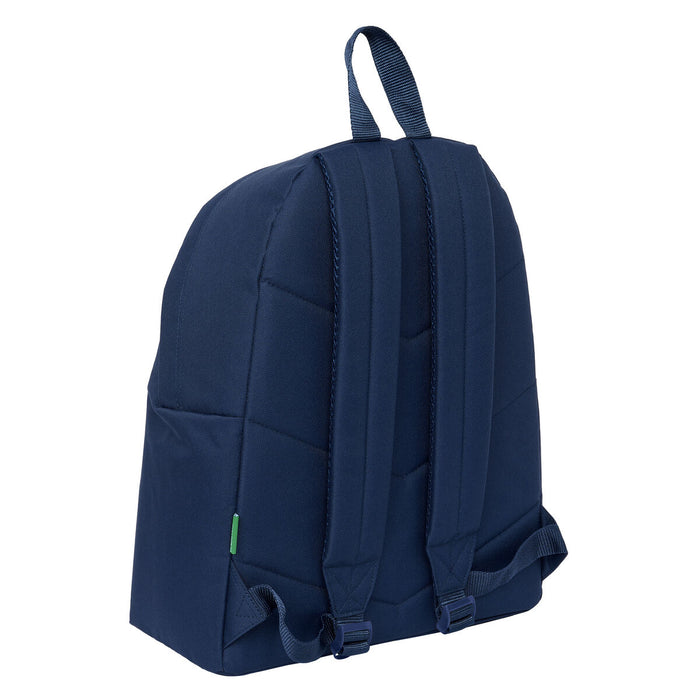 Ghiozdan Benetton Italy Bleumarin 33 x 42 x 15 cm
