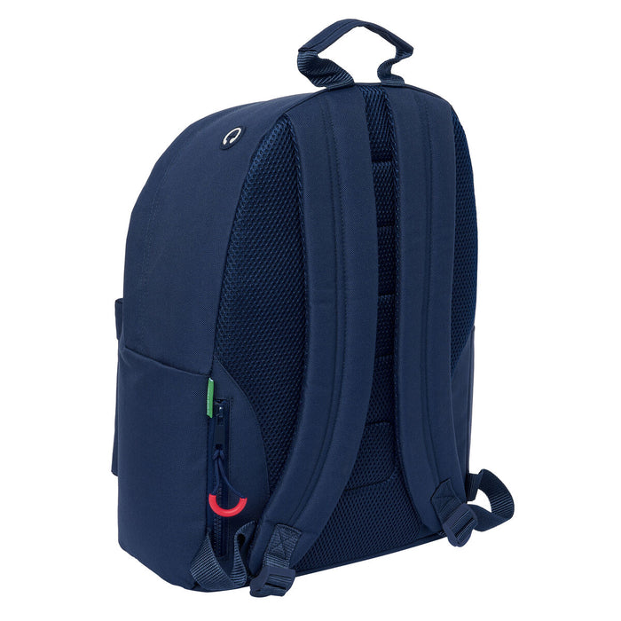 Rucsac pentru Laptop Benetton Italy Bleumarin 31 x 41 x 16 cm