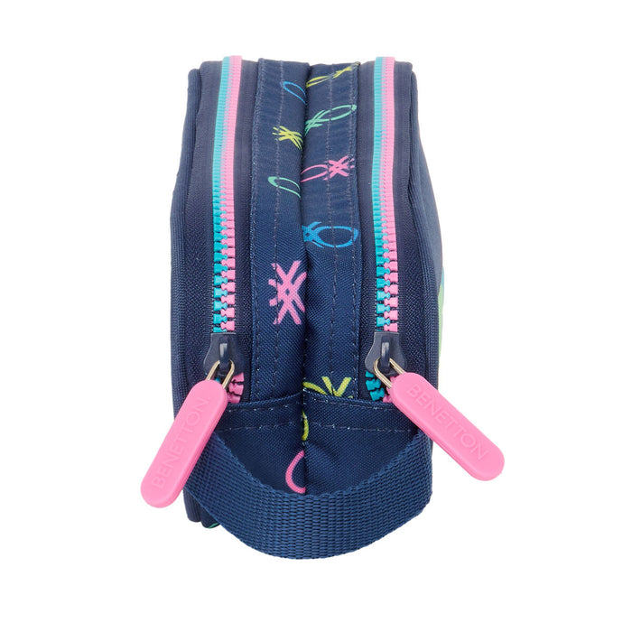Penar dublu Benetton Cool Bleumarin 21 x 8 x 6 cm