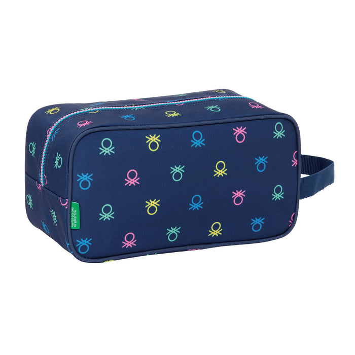 Geantă pentru Încălțăminte de Voiaj Benetton Cool Bleumarin 29 x 15 x 14 cm